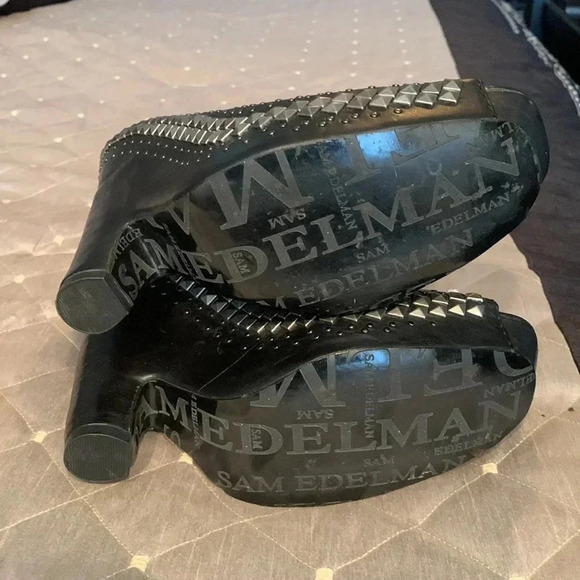 Sam Edelman Black wedge woman’s shoe - Picture 5 of 5